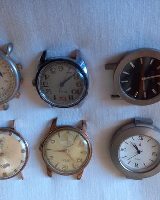 Orologi vintage set da 6 pezzi