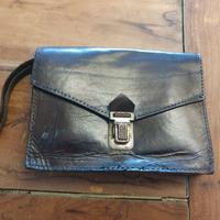 borsello  da uomo in cuoio vintage anni 70