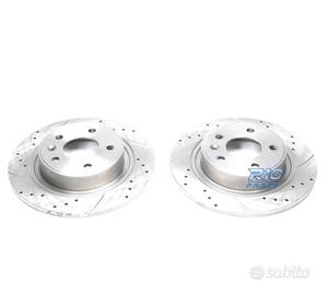 DISCHI FRENO PER DAEWOO CHEVROLET FORATI SCANALATI