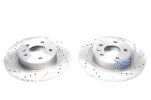 DISCHI FRENO PER DAEWOO CHEVROLET FORATI SCANALATI