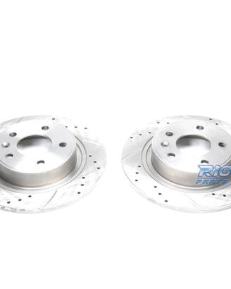 DISCHI FRENO PER DAEWOO CHEVROLET FORATI SCANALATI