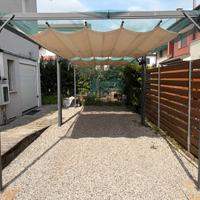 Pergole 3x4 metri in acciaio inossidabile