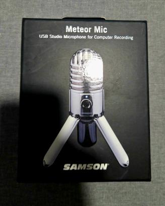 Microfono USB Samson Meteor Mic – Con scatola orig