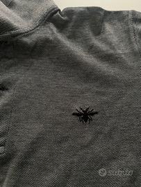 Polo grigia satinata Dior - M