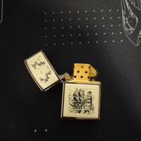 Zippo Scrimshaw Ship veliero