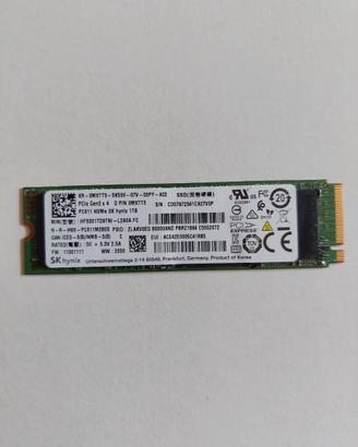 ssd M2 PC611 NVMe SK hynix 1 TB