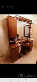 Arredamento bagno legno massello