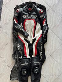 Tuta moto intera Alpinestars taglia 52