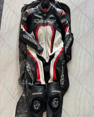 Tuta moto intera Alpinestars taglia 52