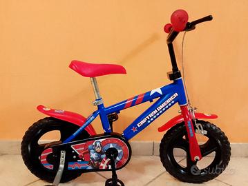 Bici 12" Capitan America PARI AL NUOVO 