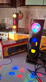 luci psicadeliche vintage disco