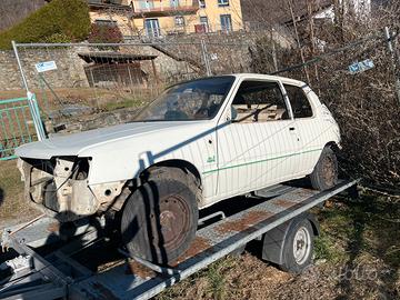 SCOCCA CON DOCUMENTI PEUGEOT 205