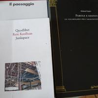 3 saggi urbanistica architettura moderna paesaggio