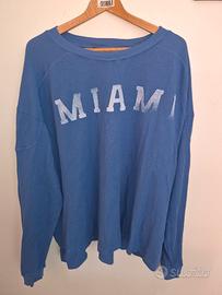 Felpa Zara Uomo Waffle Zara Miami Xl