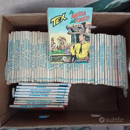 Fumetti "da lettura" TEX, TUTTO TEX a 10-20 cent.