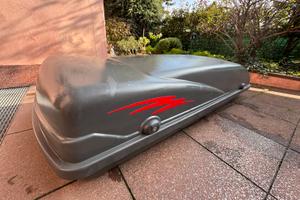 Baule box da tetto auto 430 litri