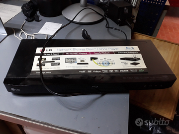 Lettore dvd blu-ray + dvd LG lNetwork blu-ray