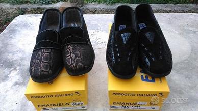 Scarpe comode pantofole Emanuela donna n. 36