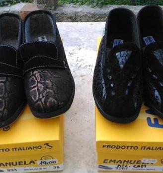 Scarpe comode pantofole Emanuela donna n. 36