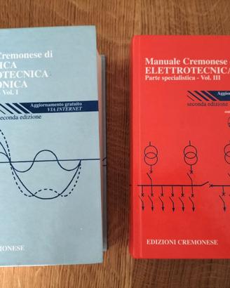 Manuale Cremonese di Elettrotecnica Vol.1 e 3