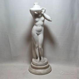 Scultura Figura Femminile Nuda Stante - 41.5 cm
