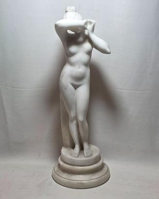 Scultura Figura Femminile Nuda Stante - 41.5 cm