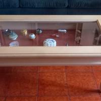 Tavolino Vetrina Salone colo avorio