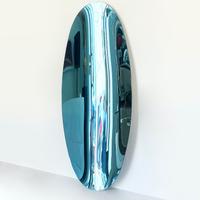 Specchio blu concavo - Contemporaneo