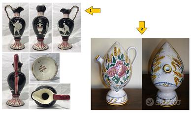 Brocca anfora ceramica Marmaca Fiasco malandrino