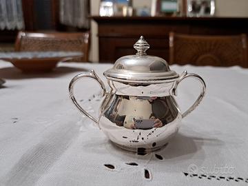 Zuccheriera in Silver plated