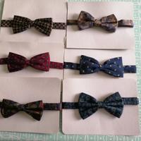 set di 6 papillon seta
