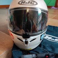 Casco moto stradale HJC Bianco