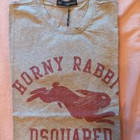T-shirt Dsquared colore grigio taglia L