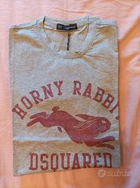 T-shirt Dsquared colore grigio taglia L