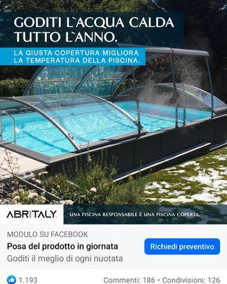 Copertura piscina 