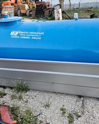 Serbatoio gasolio agricolo 2000 Lt per riforniment