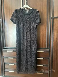 vestito nero elegante Twinset S. Barbieri tg s