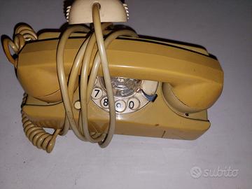 Telefono vintage a disco