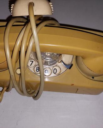 Telefono vintage a disco