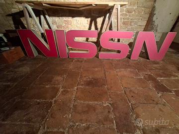 Insegna Vintage NISSaN 
5 Lettere  Giganti ( NO A)