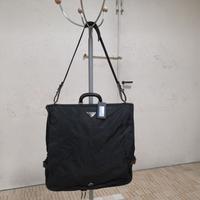 Prada  Porta Abiti - tessuto e  pelle – Col. Nero