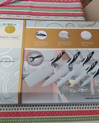 Set coltelli ceramica 5 pz