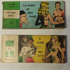 Fumetti striscia Collana Mini 1970 n.5-7 ed Edital