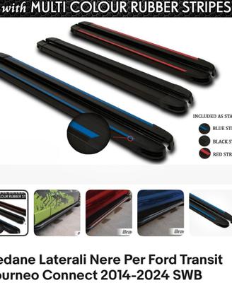 Pedane laterali ford  transit turneo connect