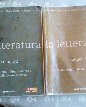 Libri liceo letteratura italiana