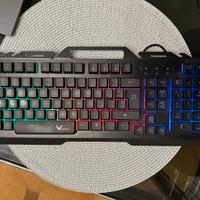 tastiera gaming WisFox Rainbow LED