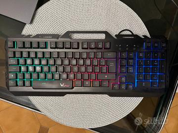 tastiera gaming WisFox Rainbow LED