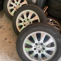 Cerchi Mercedes Classe A con gomme 185 65 R 15