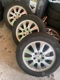 Cerchi Mercedes Classe A con gomme 185 65 R 15