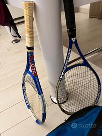 Tennis due rachette e porta racchetta